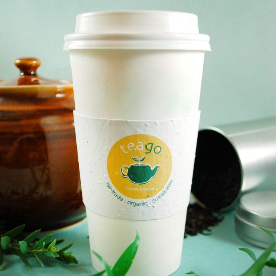 Plantable Seed Paper - Hot Paper Cup Sleeve