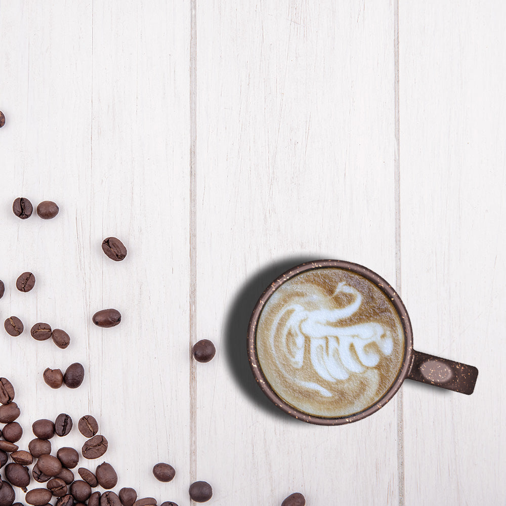 Coffee Mug - More Coffee, Less Plastic!