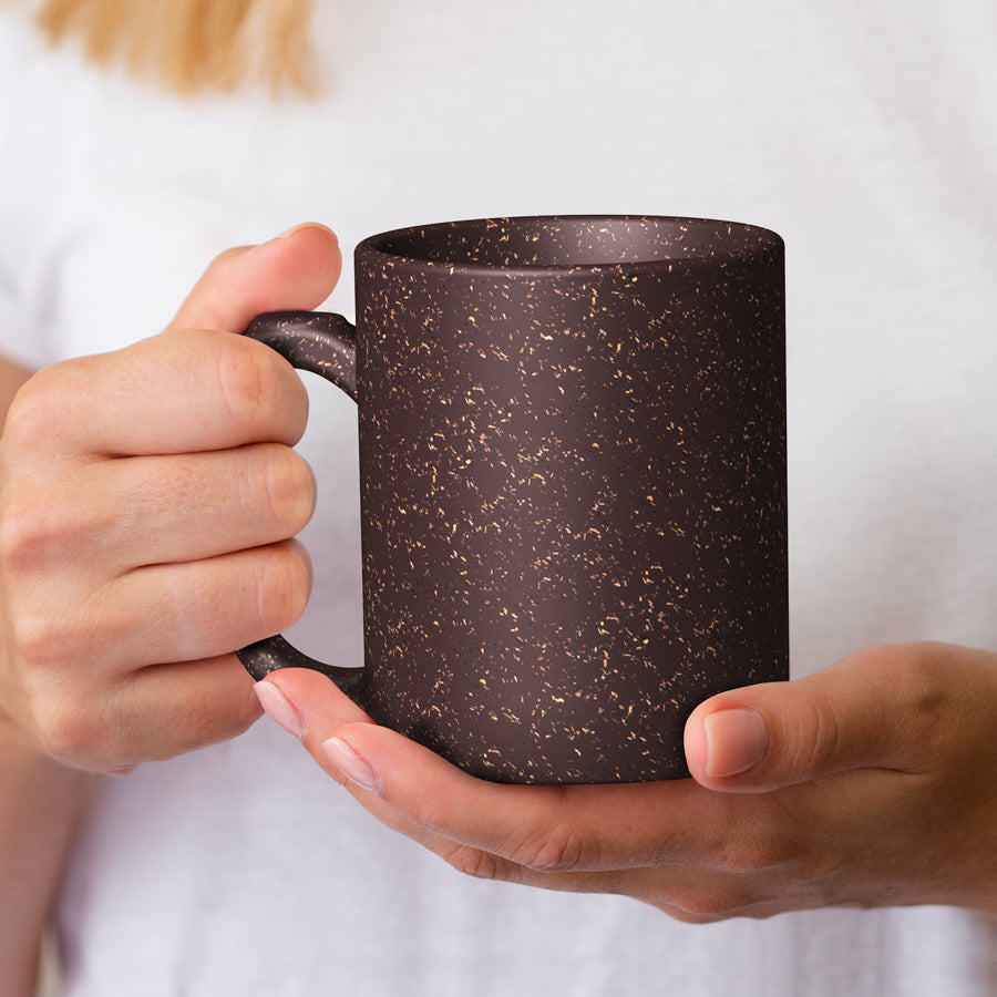 Coffee Mug - More Coffee, Less Plastic!